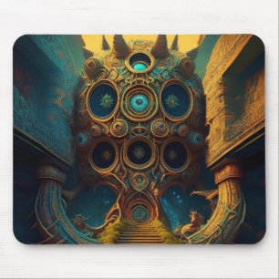Fantasiebild: Eingang zur mysteriösen Kammer Mousepad
