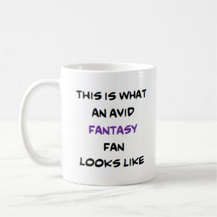 Fantasiefan, begeistert kaffeetasse