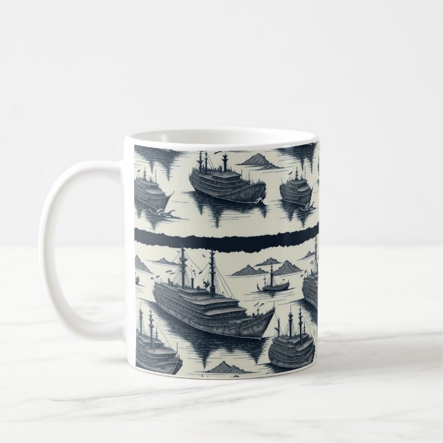 Fantasieflotte Kaffeetasse (Links)