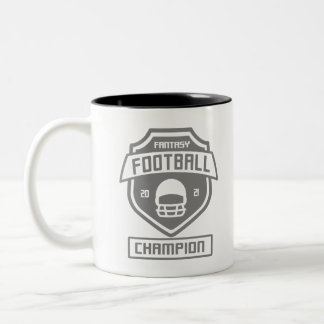 Fantasiefußballmeister-2-grau Zweifarbige Tasse