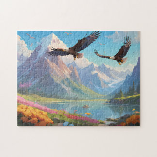 Fantasiegebirge Puzzle