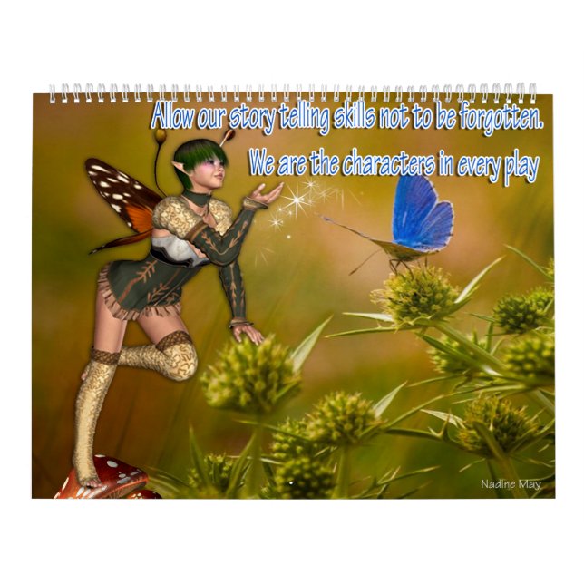 Fantasiegeschichte Kalender (Titelbild)