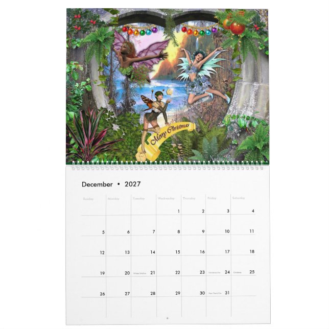 Fantasiekollektionen Kalender (Dez 2027)