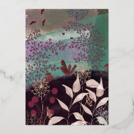 Fantasielandschaft Folieneinladung