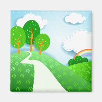 Fantasielandschaft, Magnet