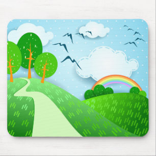 Fantasielandschaft, Mousepad
