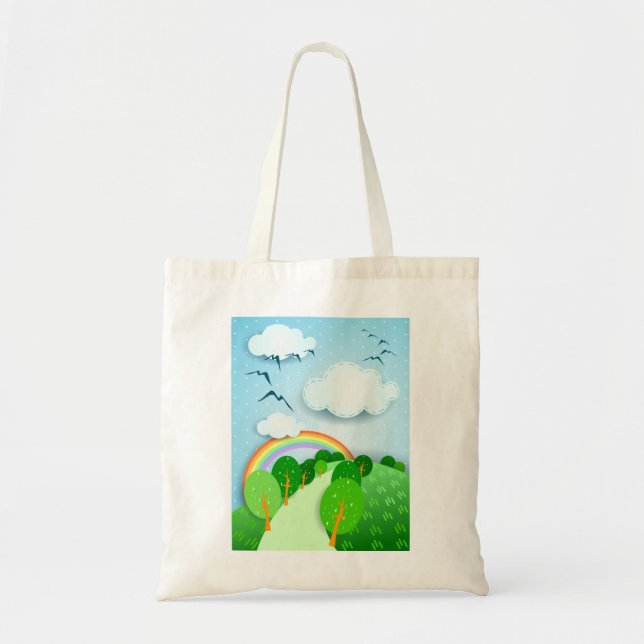Fantasielandschaft, Tasche (Vorne)