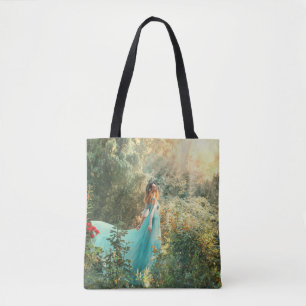 Fantasieprinzessin: Sommerliche Natur Vintage.