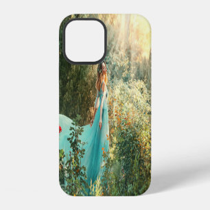 Fantasieprinzessin: Sommerliche Natur Vintage. iPhone 12 Hülle