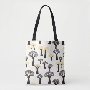 Fantasiereiches Baobab-Baum-Muster