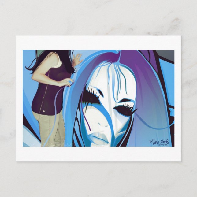 Fantasieren Sie Postkarte (Vorderseite)