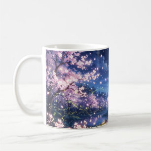 Fantasiestadt und Schloss Kaffeetasse