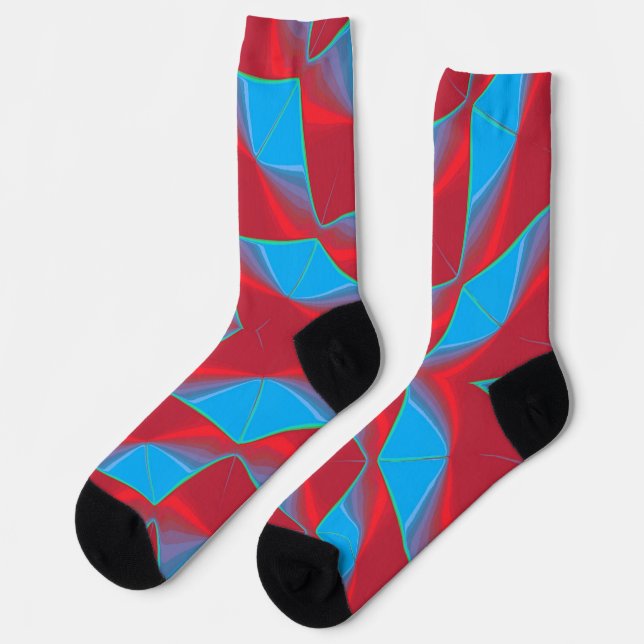 Fantasiestruktur Socken (Linkes Detail)