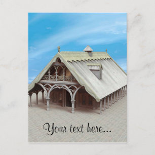 Fantasietempel Postkarte