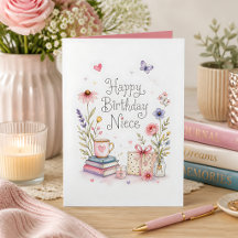Fantasievolle Alles Gute zum Geburtstag Nichte