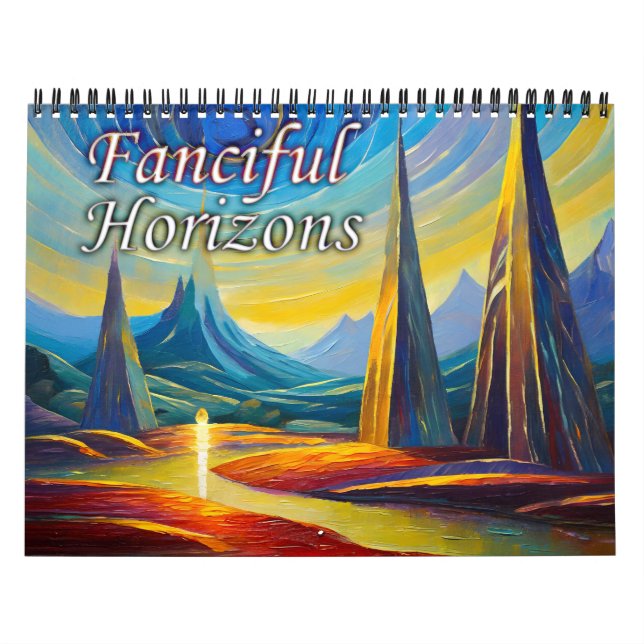 Fantasievolle Horizonte Kalender (Titelbild)