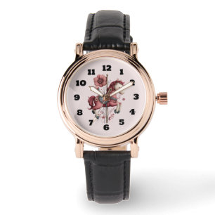 Fantasievolle Karussellpferd-Bild Armbanduhr