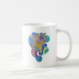 Fantasievolle Kunstwerke Kaffeetasse