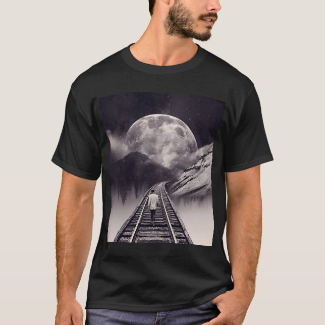 Fantasievolle Reise T-Shirt (Vorderseite)