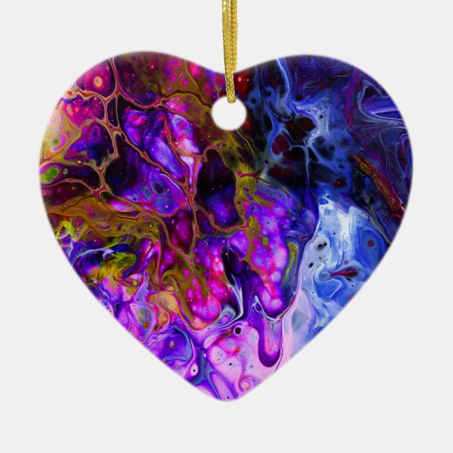 Fantasiewelt Keramik Ornament (Vorne)