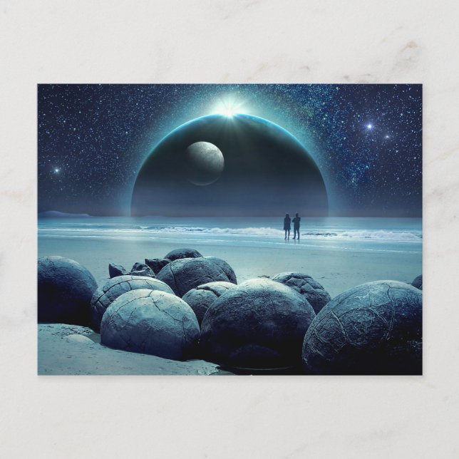 Fantasiewelt Postkarte (Vorderseite)