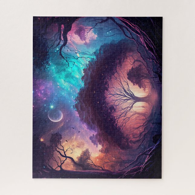 Fantasiewelt Puzzle (Vertikal)