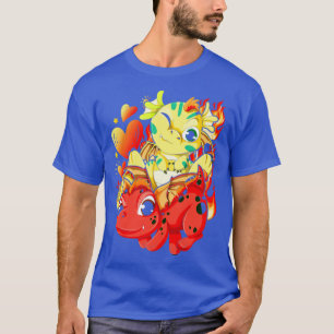 Fantasiewesen Feuer Drache Mythische Tier Niedlich T-Shirt