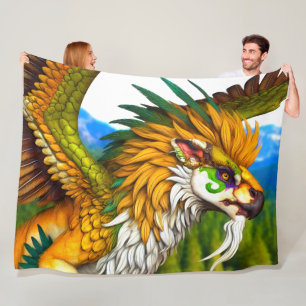 Fantasiewesen Fleecedecke