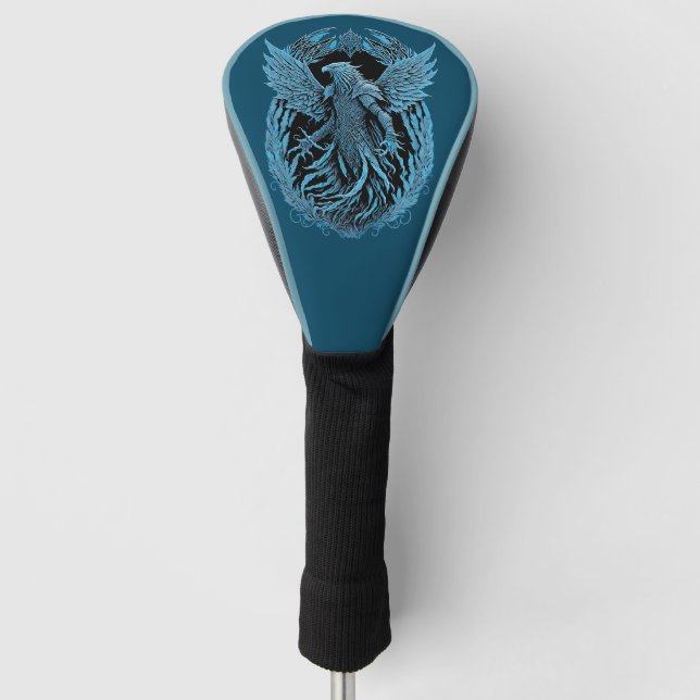Fantasiewesen | Mittelalterlicher Adler Golf Headcover (Vorderseite)