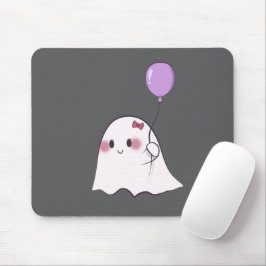 Fantasma con globo mousepad