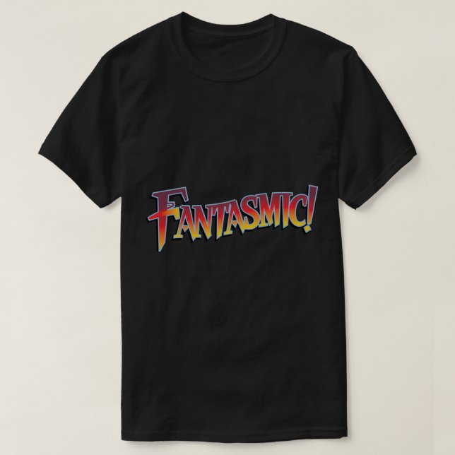 Fantasmisches Logo Klassischer T - Shirt (Design vorne)