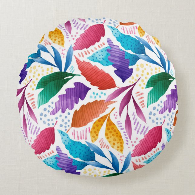 Fantastic Round Pillow Rundes Kissen (Vorderseite)