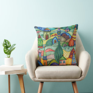 Fantastic World designer cushion Kissen