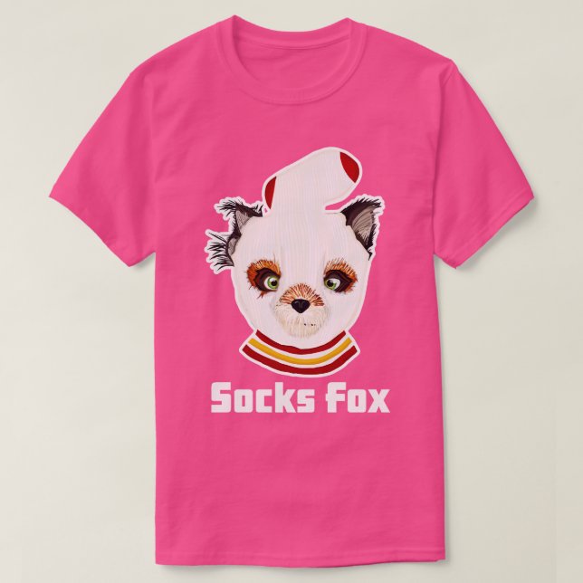 FantasticFox Ash Socks Fox Barn USA T-Shirt (Design vorne)