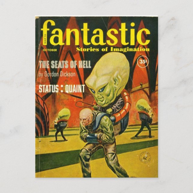 Fantastisch 4 postkarte (Vorderseite)