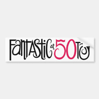 Fantastisch am 50 Autoaufkleber