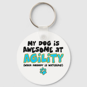Fantastisch am Agility Schlüsselanhänger