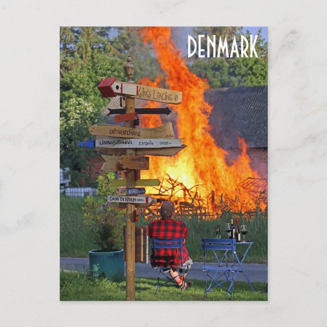 Fantastisch Dänemark Postcard! Postkarte (Vorderseite)