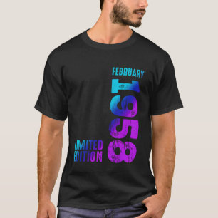 Fantastisch Februar 1958 Seit 1958 Vintage 1958 Re T-Shirt