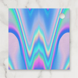 Fantastisch-holografischer Einhorn-Rosa-Text NIEDL Geschenkanhänger