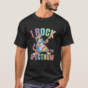 Fantastisch ich ROCK THE SPECTRUM Autismus-Lehrer T-Shirt