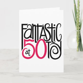 Fantastisch mit 50 Card Karte