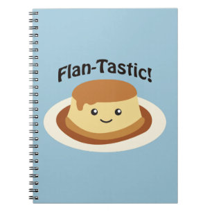 Fantastisch! Niedlicher Flan Notizblock