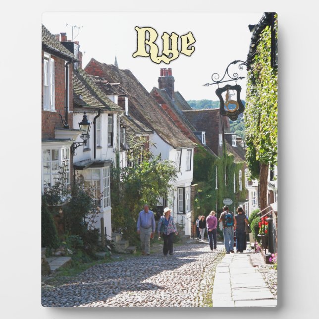 Fantastisch! Rye England Fotoplatte (Vorderseite)
