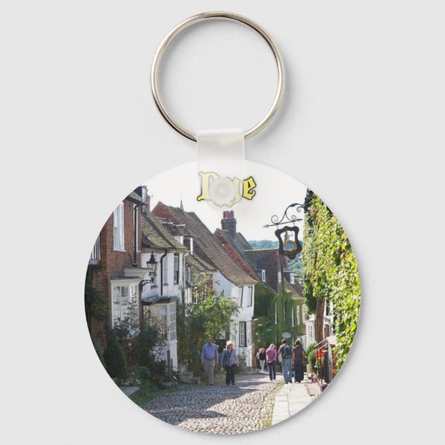 Fantastisch! Rye England Schlüsselanhänger (Vorderseite)