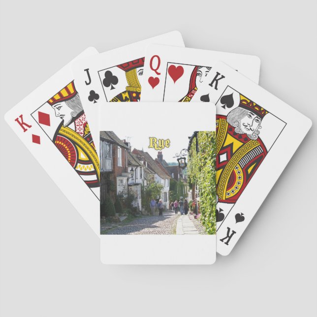 Fantastisch! Rye England Spielkarten (Rückseite)