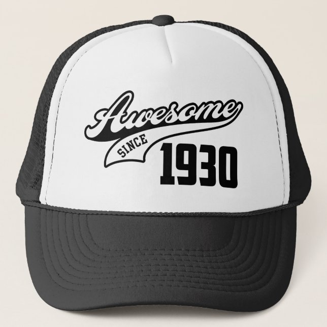 Fantastisch seit 1930 truckerkappe (Vorderseite)