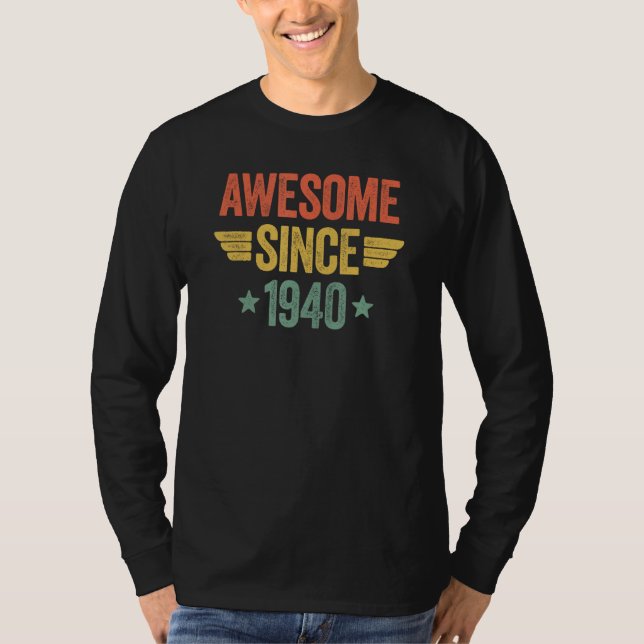 Fantastisch seit 1940 T-Shirt (Vorderseite)