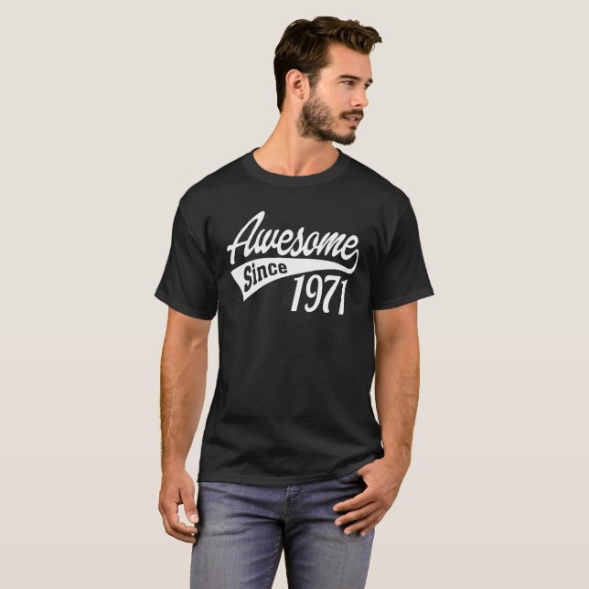 Fantastisch seit 1971 T-Shirt (Vorne ganz)