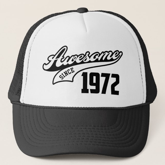 Fantastisch seit 1972 truckerkappe (Vorderseite)